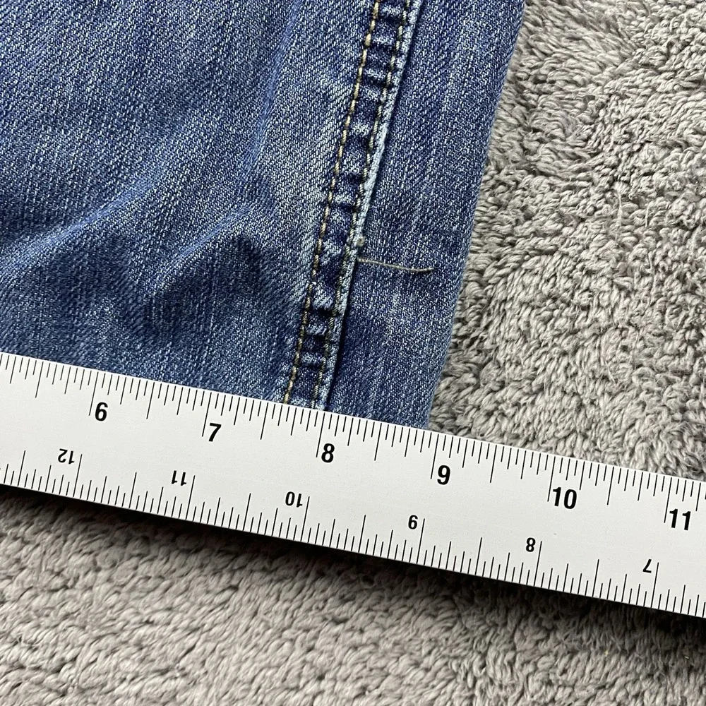 Vintage Levis 523 Straight Leg Jeans Mens 38X32 Blue Medium Wash USA 100% Cotton